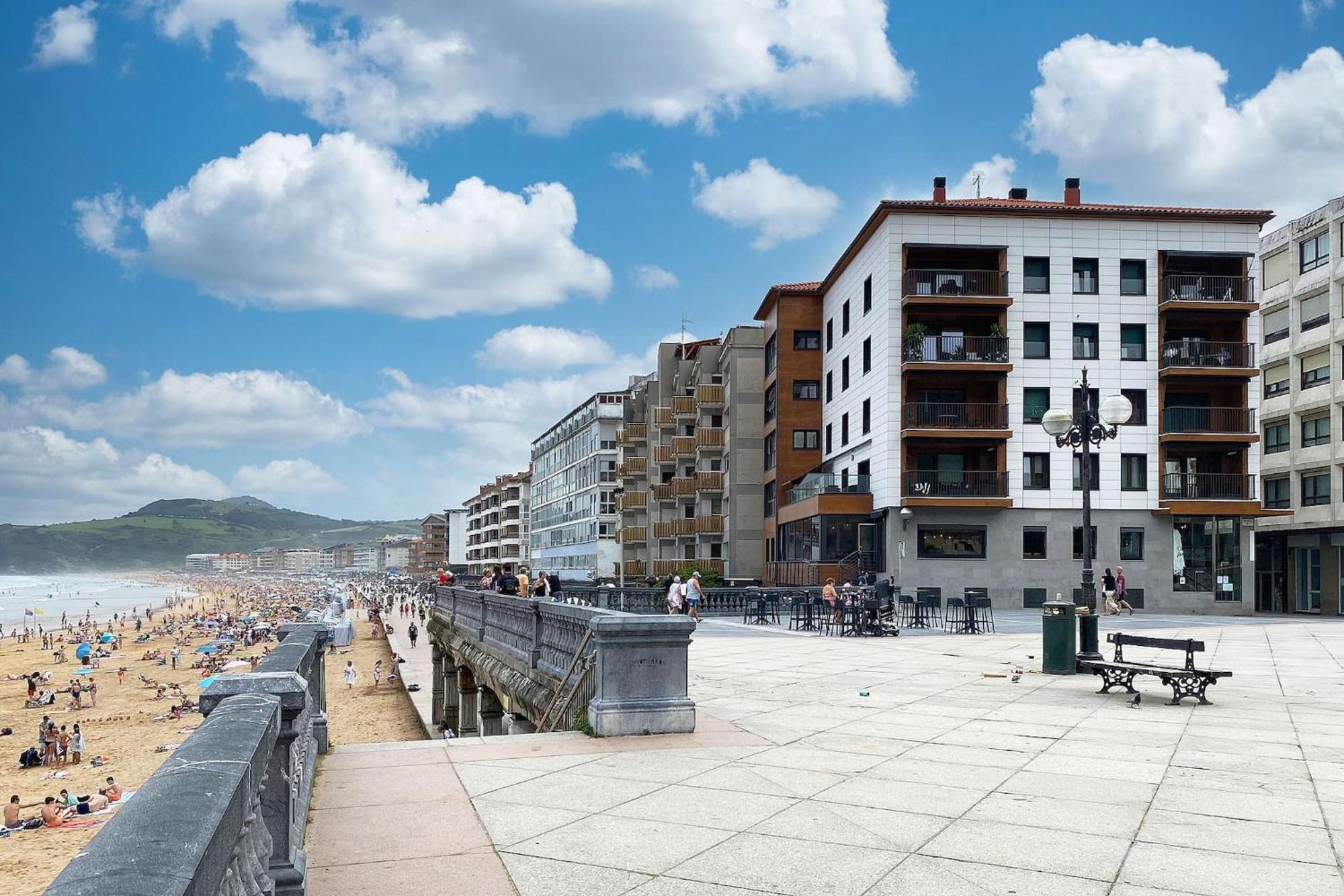 Earra - Narros Beach - Vistas Al Mar, 1 Min Centro Zarautz Dış mekan fotoğraf